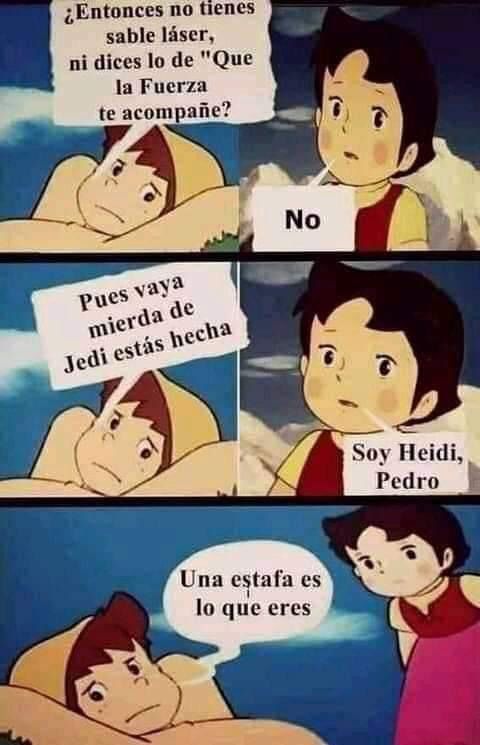 Frikimaestro's tweet photo. Vaya basura de Jedi https://t.co/ZIW6uoxx0L