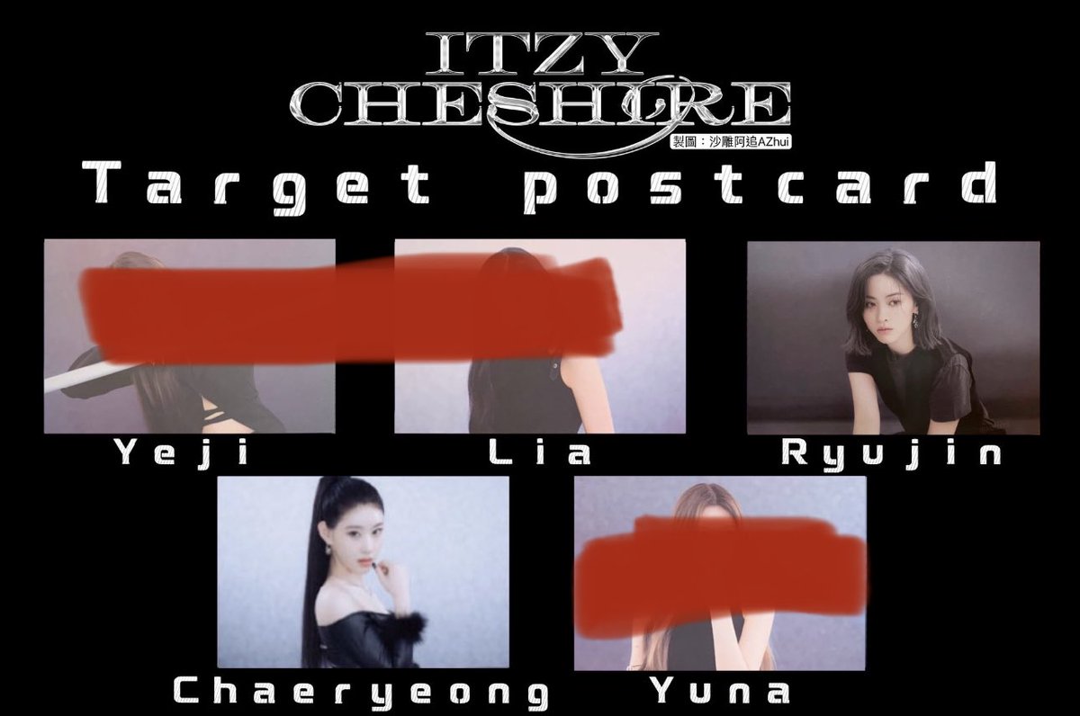jeongyeonmaingf's tweet photo. WTT ITZY Cheshire

US only!

Have : Lia Target postcard

Want : Chaeryeong or Ryujin postcard

dm me if interested:)) #ITZY #itzy https://t.co/HdZ3DM5Z5J