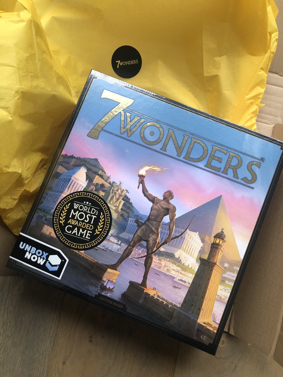 And_p_'s tweet photo. Playing the #7WondersGame @AsmodeeUK @ComeRound https://t.co/XkLn00PYhI