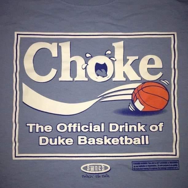 cheekymonkeync's tweet photo. Yes, we didn’t make it, but so glad to see Duke go down anytime. #diddukewin #ihateduke https://t.co/dN6WxS6UPk