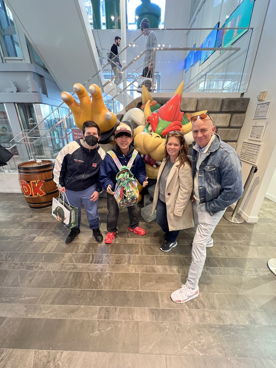 What a day in the city with Hazu, our really cool exchange student.  
Today's new word I taught him was "bougie" 
# of bad words I've inadvertently taught him = 0!! 
Nets/Nuggets tomorrow!