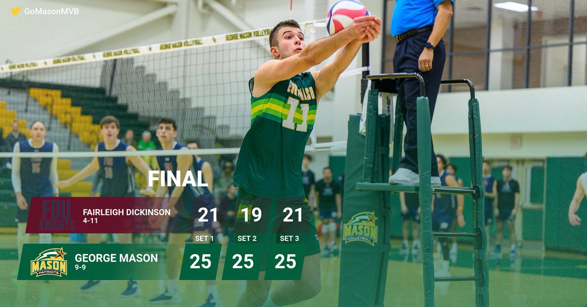 George Mason Men's Volleyball tweet media