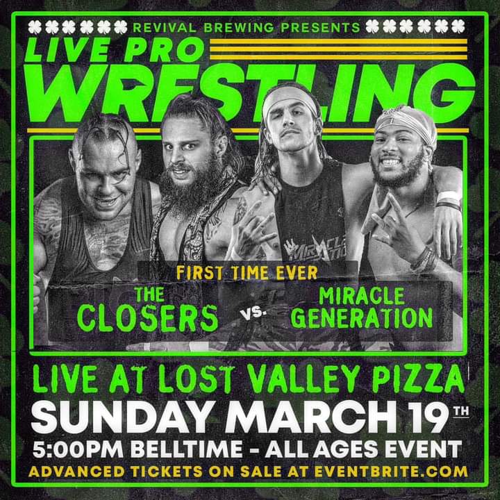 The OG Closers are BACK this Sunday in #Providence for #LiveProWrestling!

These kiddos seem to have forgotten who the Kings of Tag Team Wrestling are @BigBaconBrad!