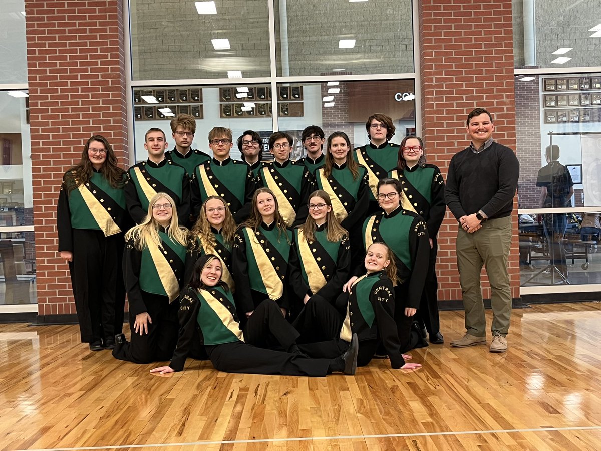 bison_band's tweet photo. We had a great day at the Lou-Platte Conference Honor Band today in Gibbon! Congratulations to all of our participants! The most we have ever had! #bisonband 🦬🎺🥁🎷 https://t.co/MHXotDbs9J