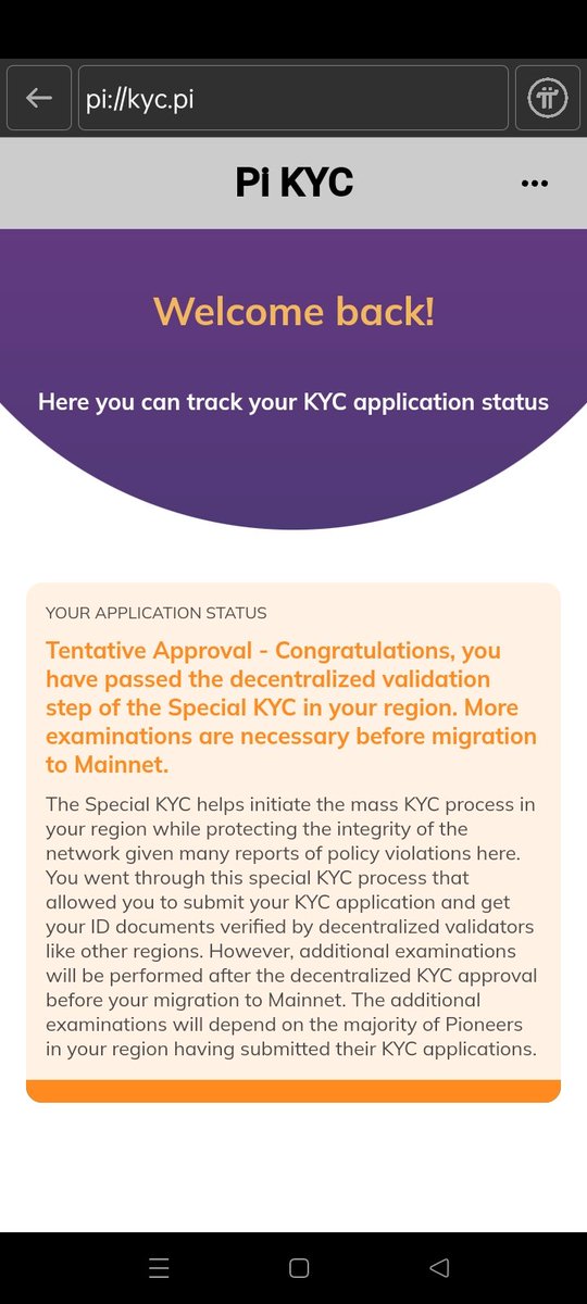 thedriver0099's tweet photo. @khan67899 After mass kyc applied the result was Tentative Approval. 😭 https://t.co/2gZKZ6IW4k