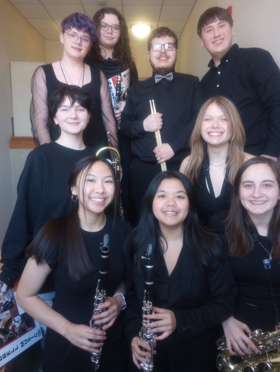 WCLynxBand's tweet photo. Another Honor Band done and dusted. Great performance today at Buena Vista University by our honor band participants. They all worked really hard and put on a great show! https://t.co/5OMindKMYd