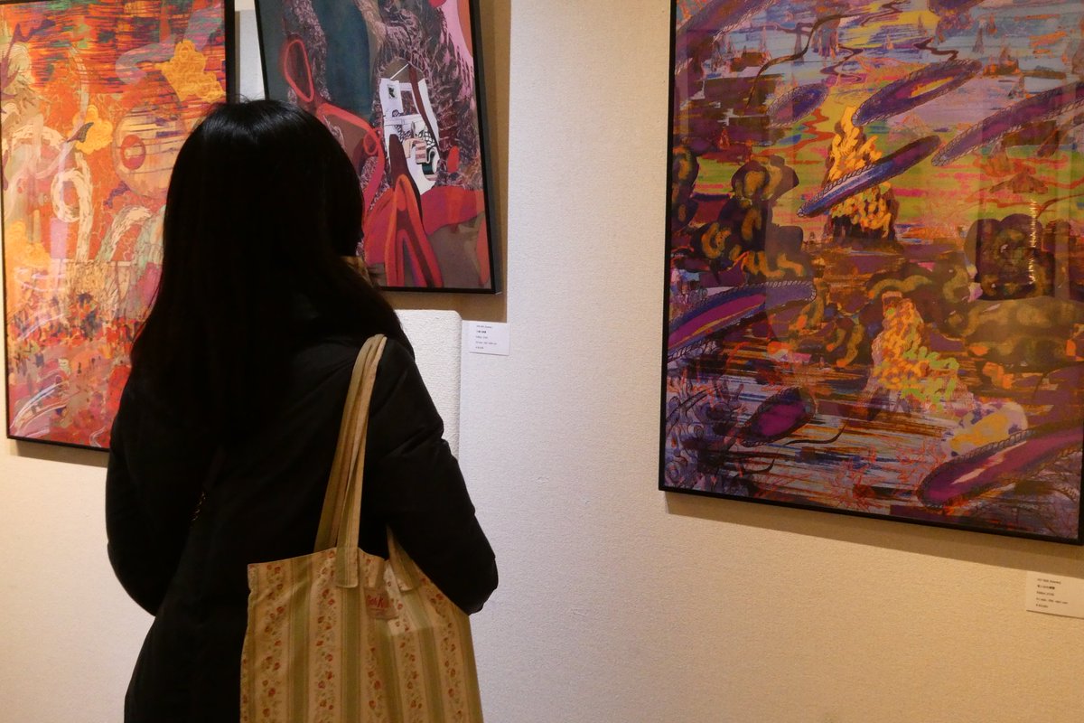 Sim_moby's tweet photo. W E E K E N D
<49th exhibition>
8th solo exhibition
@Sim_moby 8回目の個展名古屋ギャラリー @gallery_sou758
今日もギャラリー常駐します。
週末だけ常駐できて残念な分だけ
お越しのお客様をもっと大切にお迎えします:)
#nagoya #gallery #NFTartist #nftart
#SIM_moby #opensea #NFTArts https://t.co/980Z4oitFR