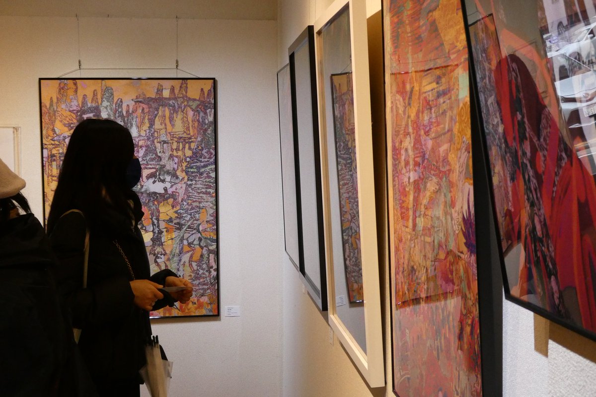 Sim_moby's tweet photo. W E E K E N D
<49th exhibition>
8th solo exhibition
@Sim_moby 8回目の個展名古屋ギャラリー @gallery_sou758
今日もギャラリー常駐します。
週末だけ常駐できて残念な分だけ
お越しのお客様をもっと大切にお迎えします:)
#nagoya #gallery #NFTartist #nftart
#SIM_moby #opensea #NFTArts https://t.co/980Z4oitFR