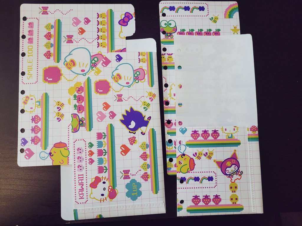 feellikebutter's tweet photo. Transformed Hello Kitty 1UP game theme poly folder into this 9 disc binder cover, divider, & secretary set. Can't wait to gift it out to someone special. (Or keep it in my collection😄) #discplanner #planner #customplannercover #diyplanners #HelloKitty #GameOn #thebuttercottage https://t.co/L3nNnjP7Ph