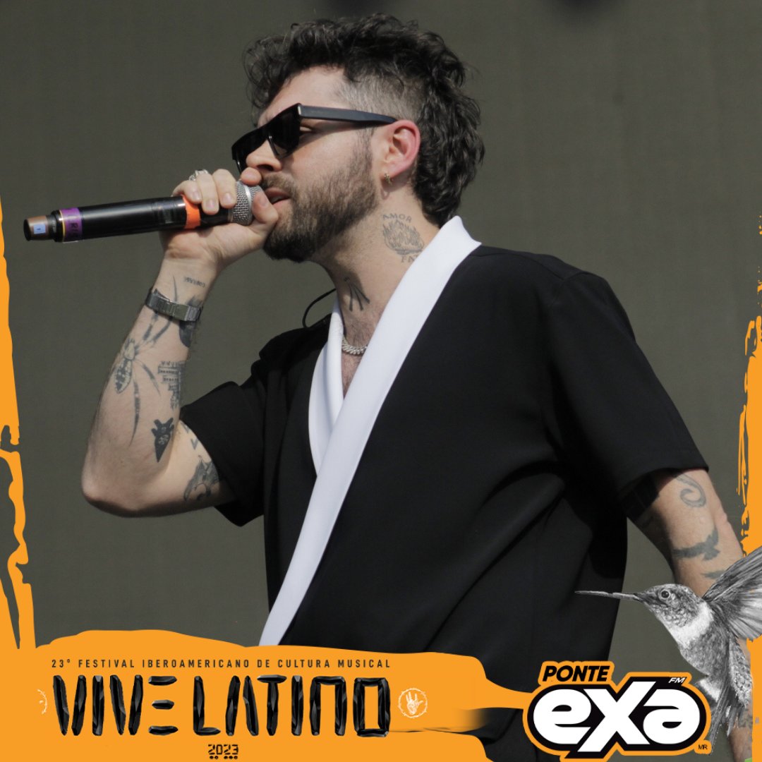 ExaFM's tweet photo. ¡@reynomx hizo vibrar el escenario indio en el #ViveLatinoEnExa! 🙌 https://t.co/B9VThivj1C