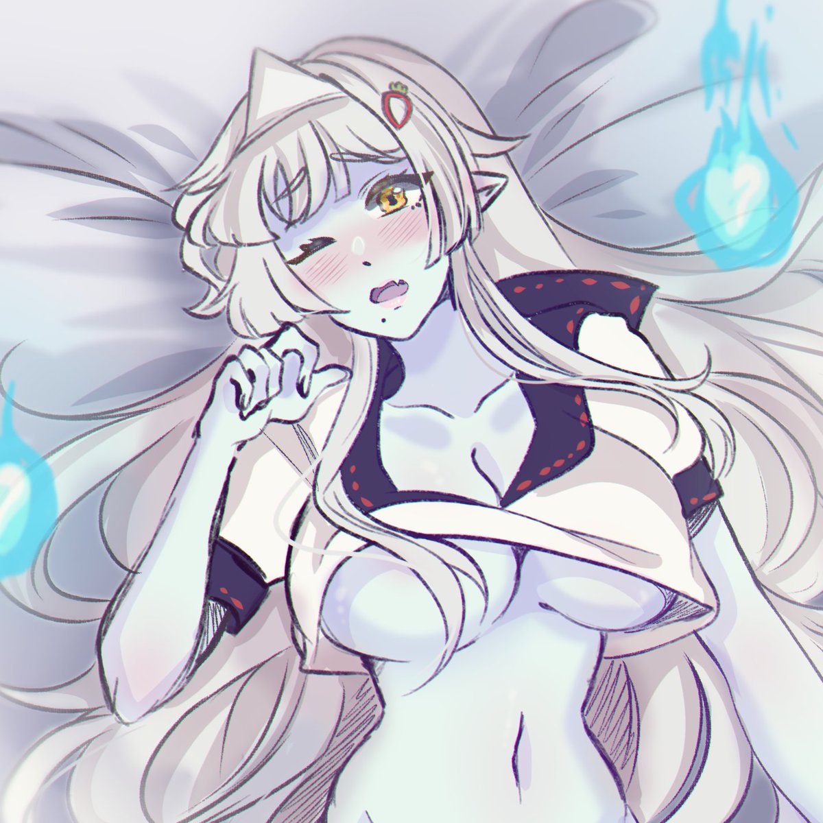 Elaik_VT's tweet photo. YUREI ICHIGO DAKIMAKURA???? 👌🏻 niceeee
________
#Yureillust #obakeyart https://t.co/aF4TO8b8zv