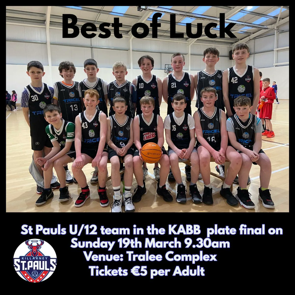 St.Pauls Basketball on Twitter "🏀 GAMEDAY LADIES 🏀 🏀 v Portlaoise Panthers 📆 Sun 19th March 2