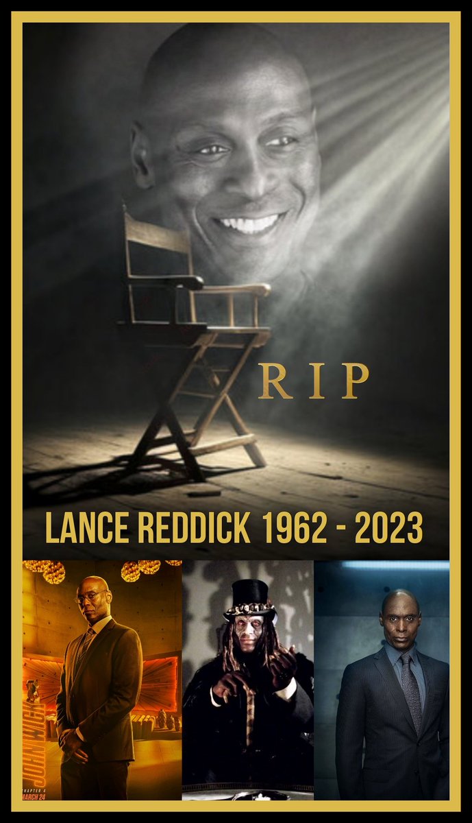 ๐ญ๐๐ ๐ธ๐๐๐๐๐๐๐ (@badmosquitofilm) on Twitter photo A great loss to us all...
Thank you <a href="/lancereddick/">Lance Reddick</a> for sharing your wonderful gift.
Rest in peace.
#riplancereddick #lancereddick A great loss to us all...
Thank you <a href="/lancereddick/">Lance Reddick</a> for sharing your wonderful gift.
Rest in peace.
#riplancereddick #lancereddick