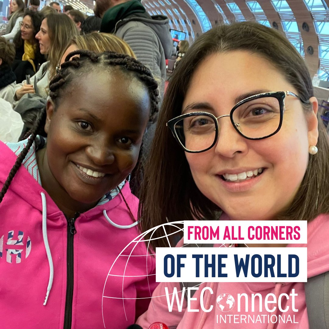 WEConnection_LA's tweet photo. Where are you flying from to #ID2023?
Strikes in the airports, snow storms, flight delays - nothing can stop us from gathering from all corners of the world to celebrate the progress we have made in driving gender parity!
#WBENC #BuyWomenOwned #ImpactThroughConnection https://t.co/Ks63PHln51
