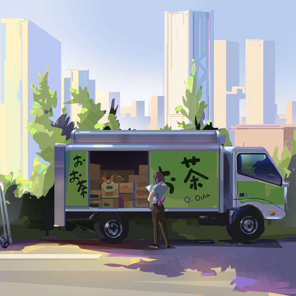 WangchiehA's tweet photo. Delivering #corgi #digitalart #illustration #colorstudy https://t.co/c0gh2EsG7u