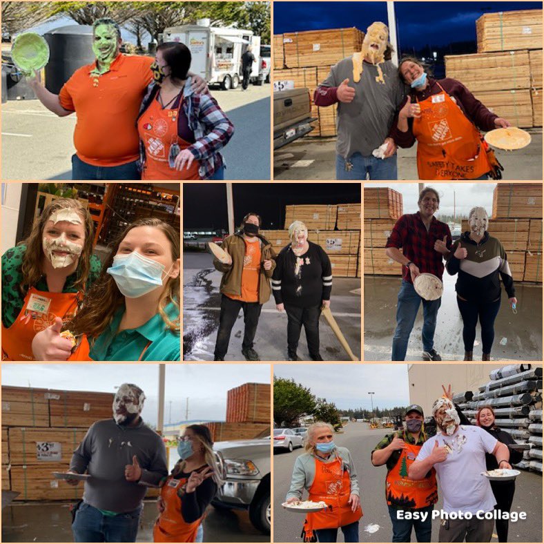 Thanks to Chelsi CXM her latest and greatest contest had associates winning tix to be entered to win a chance to “PIE” a manager in the face! Fun was had by ALL! #GET #LTSA #successsharing2023 #gemonthecoast