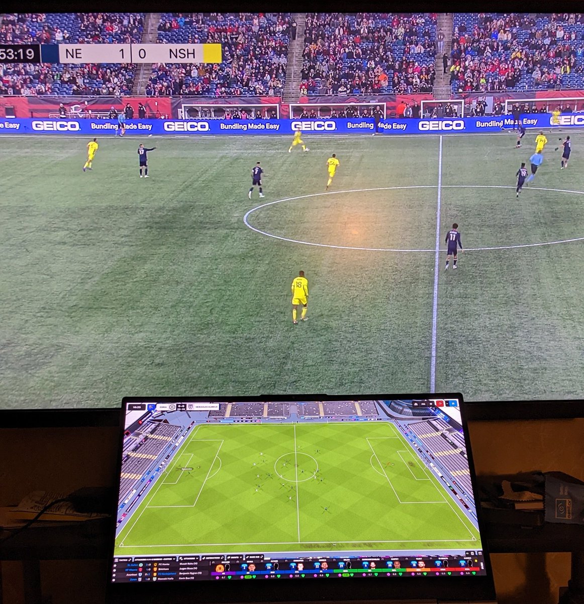 ThomCaito's tweet photo. My evening... #FM #MLSSeasonPass https://t.co/4DUrlqjtlO