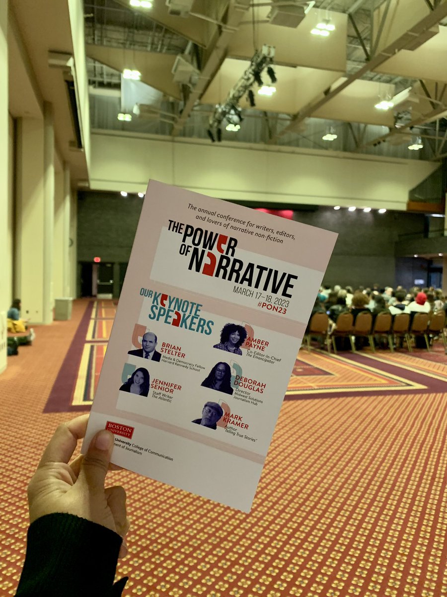 &amp; that’s a wrap on #PON23! 

Huge thank to all the coordinators, speakers, supporters &amp; attendees who made this year’s <a href="/narrativeBU/">Power of Narrative</a> conference great.