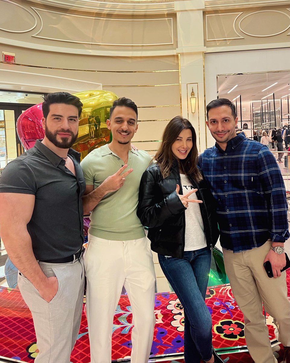 so great to be reunited again with the sweetest <a href="/NancyAjram/">Nancy Ajram</a> aka. the undisputed Queen of #Arabic Pop &amp; my friends <a href="/MajdAFarha/">majdn</a> @MamdouhNAC 5 years later
