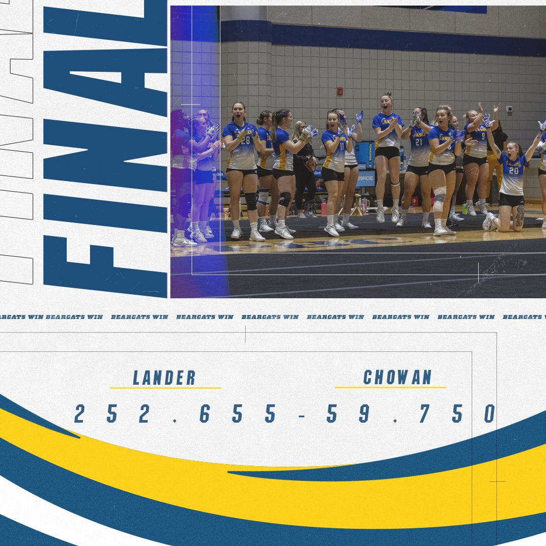 We split today’s tri-meet, claiming victory over Chowan. #cLawsUp