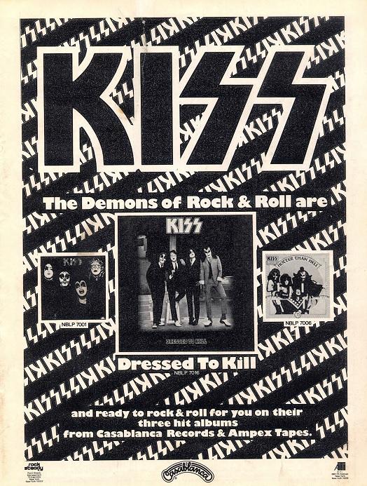 'Dressed to Kill' is the 3rd studio album by #KISS. It was released on March 19, 1975. #kissarmy #kissnation #KISSTORY #genesimmons #paulstanley #acefrehley #petercriss #cassablancarecords