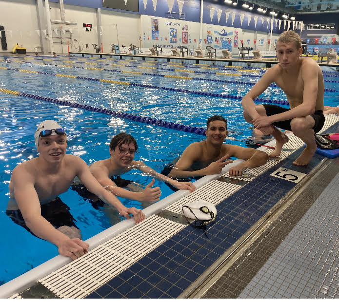 swimottawa's tweet photo. 🥇 for Yazan in 200 Bk and 6th for Michael in the same event. Clare finished 15 in 50 BR and the 4x100 Men's relay placed 10th! One more day to go! https://t.co/NuRY2Ipg3h
