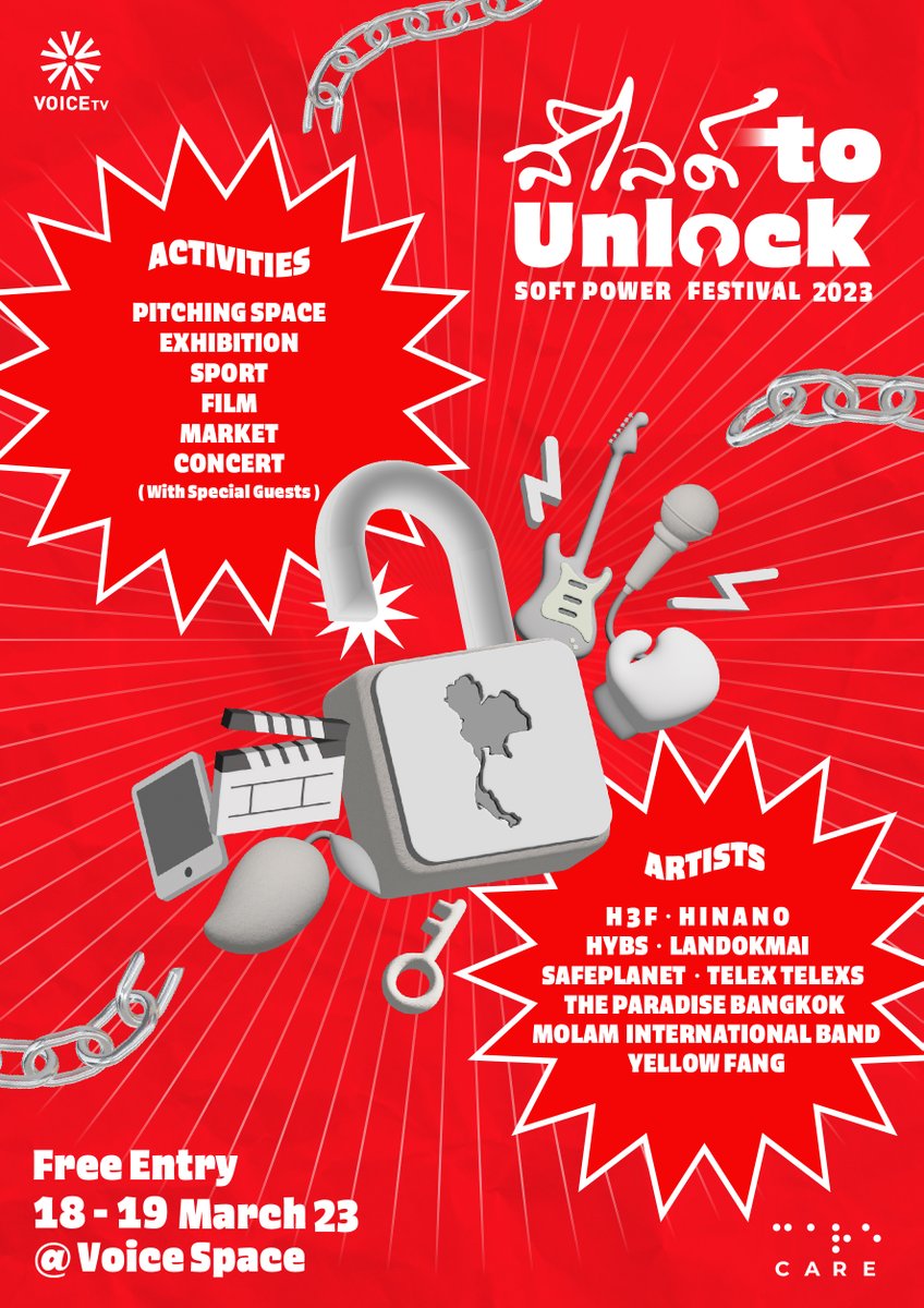 DellVader's tweet photo. น้องโทรมาชวนไปงานเฟสที่ Voice Space อยากไปแต่ไม่ว่างละ🥺
SLIDE TO UNLOCK SOFT POWER FESTIVAL พื้นที่ Festival แห่งการปลดล็อคชีวิตของคน New Gen
ทั้งดนตรี ศิลปะ และ Lifetsyle เพื่อไทยทุก ๆ คน 18-19 มี.ค.2566 13.00 น. #slidetounlock https://t.co/kYvaLSzOfv