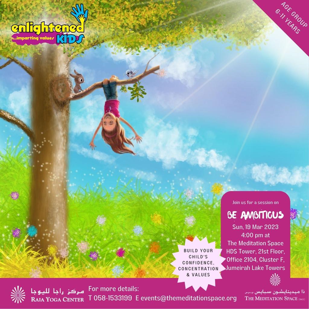 rajayogadubai1's tweet photo. Inviting the children of #jltcommunity to become part of this unique event today!
#jltdubai #jltresidents #jumeirahlaketowers #kidsmeditation #kidsmeditationdubai #dubaikidsactivities #dubaikids #dubaikidsmeditate https://t.co/W5Bbg1zcGK
