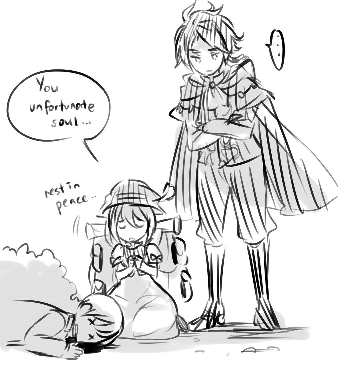 i don't think i have any well known artworks LMAO the ones that get spread around the most are just stupid scribbles 🤪 idk if you guys have a drawing of mine that introduced you to me pls show it 😂

anyway if i had to choose one maybe my very first OT comic https://t.co/kLt6ks2Xn8 