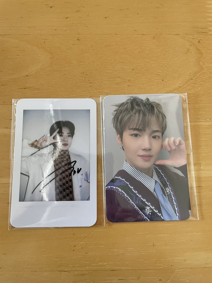 massi_ho_'s tweet photo. 【交換】TREASURE 2023 WELCOMING COLLECTION シーグリ YG select

譲:ポラロイド ジュンギュ
     フォトカード ドヨン

求:各種 ジョンファン

同種での交換
郵送、同日発送✉希望
スリーブ+硬質ケース+防水対策
お気軽にお声かけ下さいˊᵕˋ https://t.co/Cnm2Qyom4s