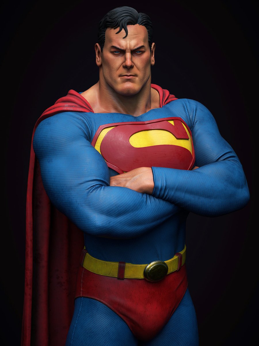 unboxingbrosph's tweet photo. Alex Ross Superman 1/4 Scale
More Photos : https://t.co/1xld9kfx24
#superman #batman #dccomics #dceu #dcuniverse #dcfan #sideshow #xmstudios #prime1studios #statue #customstatue #fanart #comics #actionfigure #3dart #artstation #pixologic #zbrush #artwork #justiceleague https://t.co/DhAe5XCb4N