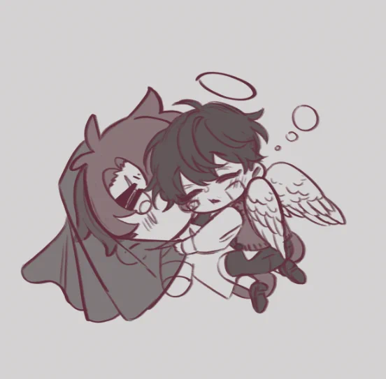 my hands feel weird with the brushes i usually use lately <:3have a napping OD 