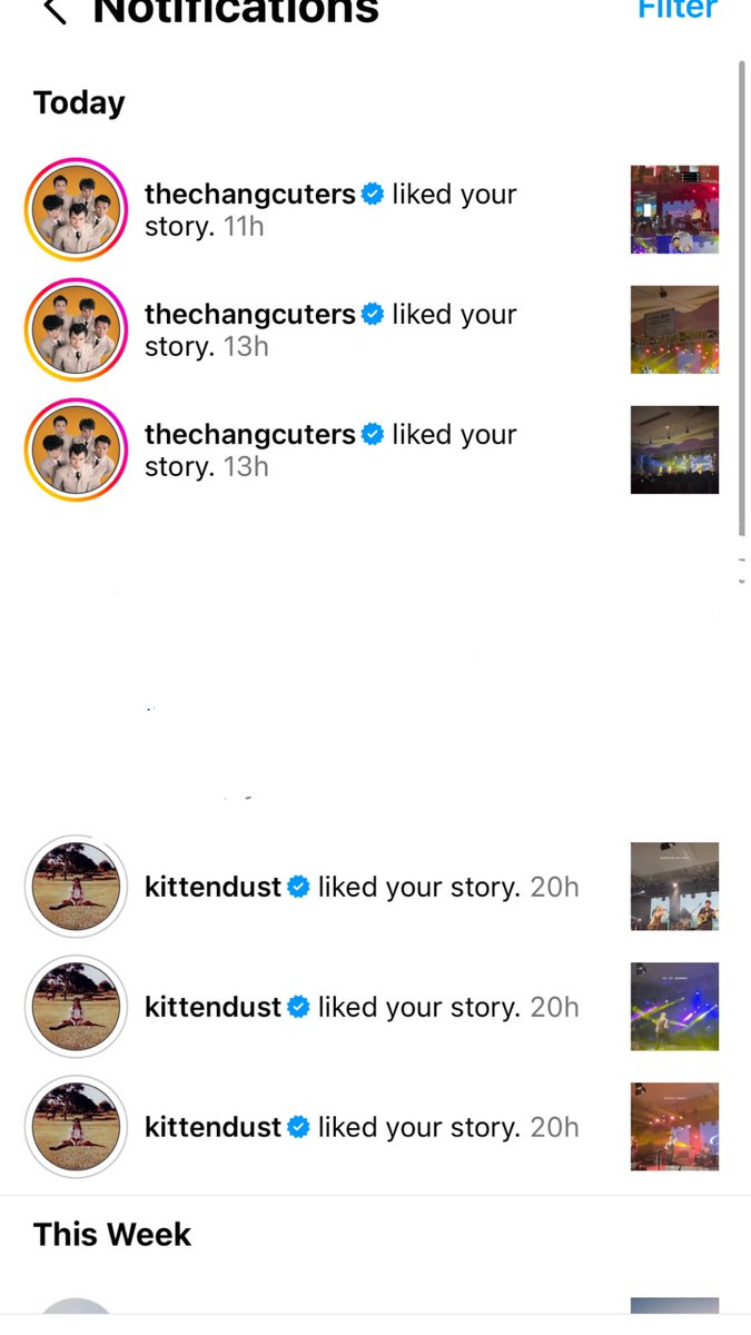 The Changcuters, Nidji, &amp; Reality Club💯

*bonus : di notice sama changcuters &amp; kak chiaa🫶