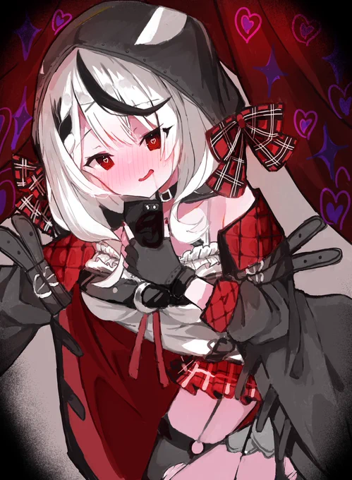 シオンちゃんを押し倒す沙花叉(シオン目線) #さかまた飼育日記 