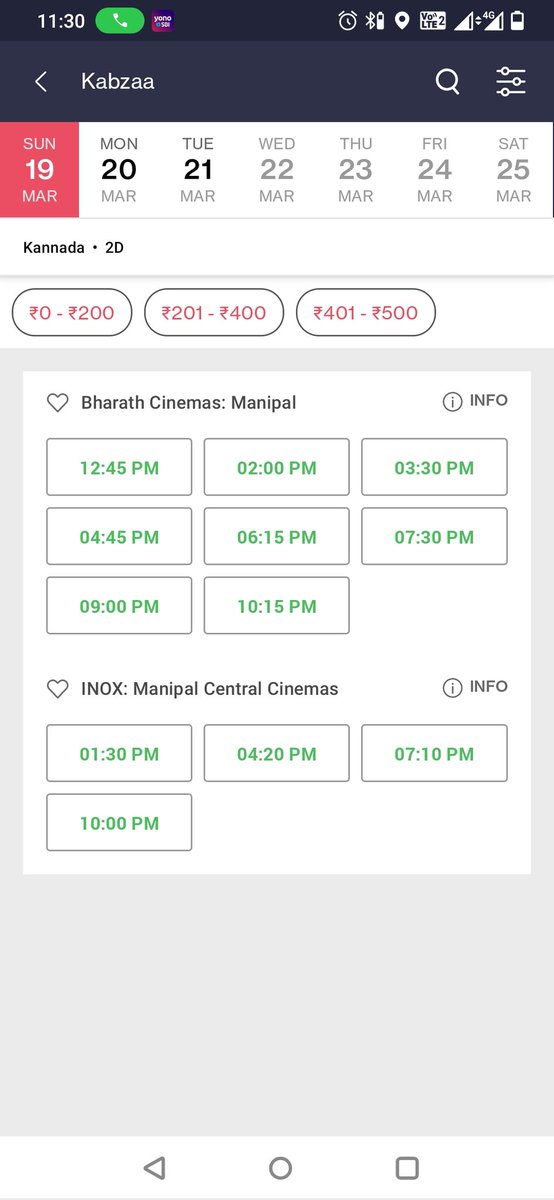 They are calling MONSTOROUS I will call it DISASTROUS 

GREENISH EVERYWHERE after performing well for 2 days in Kundapura
Don't fool us we aren't typical fans to support everything u guys do, Kannada audience proves they are smart not fools 
#Kabzaa #KabzaaFromMarch17