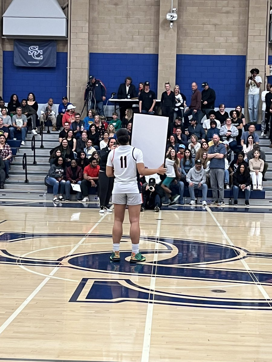 #HunterHudson from <a href="/Chaminadesports/">Chaminade Athletics</a> just earned MVP in the East West Valley All Star Game. HOW does this young lady not have an offer from <a href="/WomensNcaa/">NCAA Womens basketball updates</a> school?? She’s fierce! <a href="/SCNext/">SportsCenter NEXT</a>