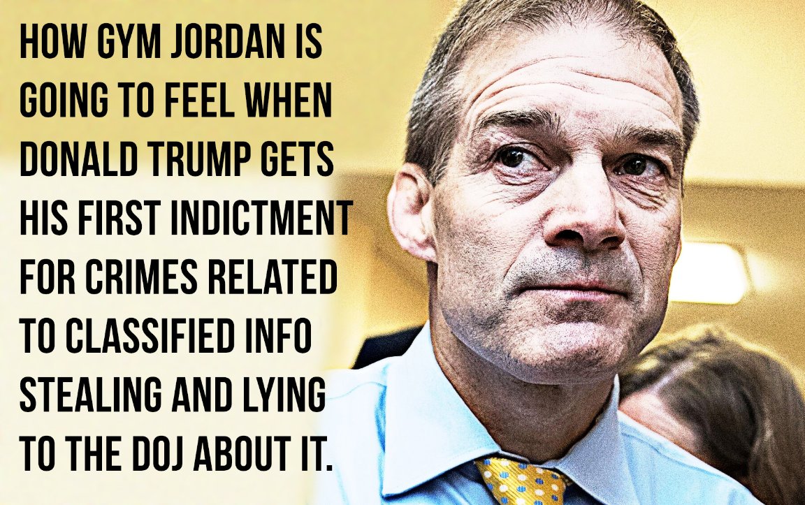 gary_kline's tweet photo. @Jim_Jordan He's not president.
Donald Trump is a former president.
"Real America?" You don't even know what that is, Jimbo. We've seen your behavior over the past 6 years. You're a love-struck sycophant for Donald Trump and have ZERO objectivity. You're a lost cause. #JordanResign. https://t.co/Ru4tafTSxZ