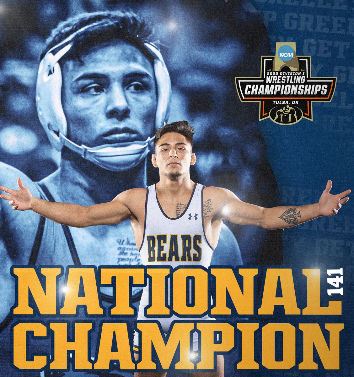 CHAMPION !

Congratulations Greeley native Andrew Alirez for winning the 141-pound national championship !

#GetUpGreeley x #BearDown