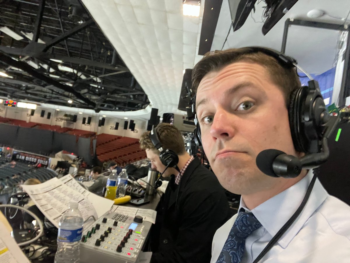 Always getting better... <a href="/ChaffeeMitchell/">Mitchell Chaffee</a> diving into the game notes ahead of another broadcast and another tilt.

Wild and Gulls 1st meeting of season in San Diego.

Spend Saturday evening with us on @1460kxno &amp; AHLTV at Pechanga Arena!