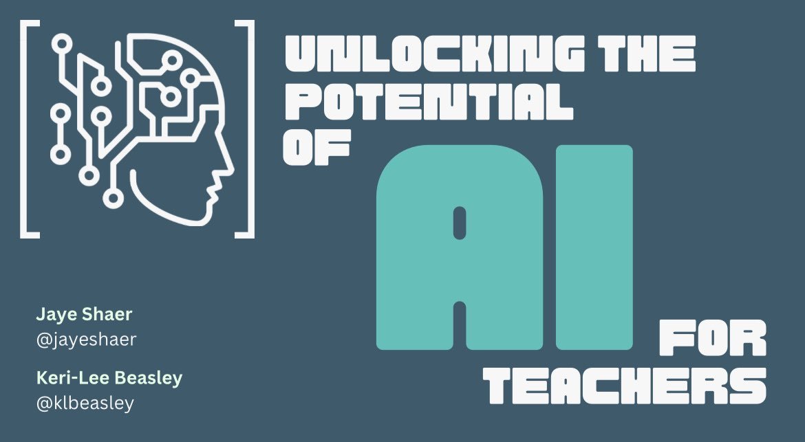SatArora's tweet image. Mind blowing session &quot;Unlocking the Potential of #AI for Teachers&quot; by @klbeasley &amp;amp; @JayeShaer during @theACAMIS Tech Conference at @BSB_Shunyi. 
#EdTech #ACAMISTech #AIinEducation