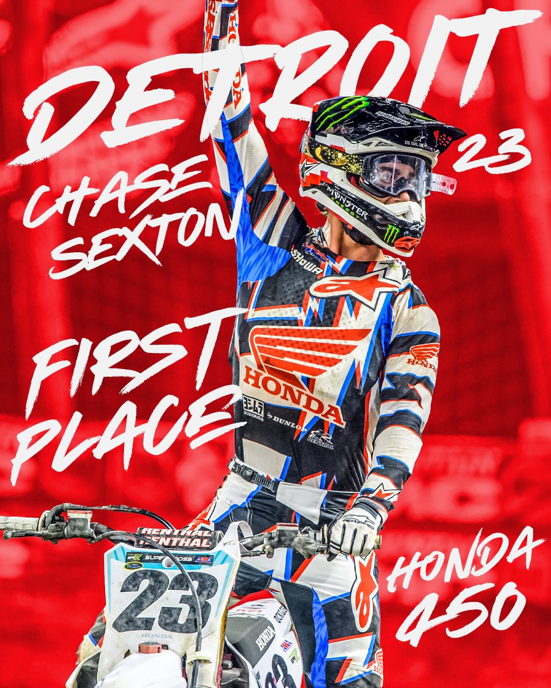 450 RESULTADOS DO PRINCIPAL EVENTO // 2023 DETROIT SUPERCROSS