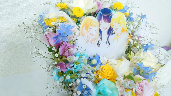 シャニマス5thライブ"If I_wings."現地に楽屋花を送らせて頂きましたたくさんのご参加ありがとうございましたイルミネーションスターズに幸あれ#シャニマス5th 