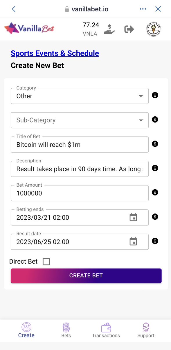 VANILLA BET (Network) tweet media