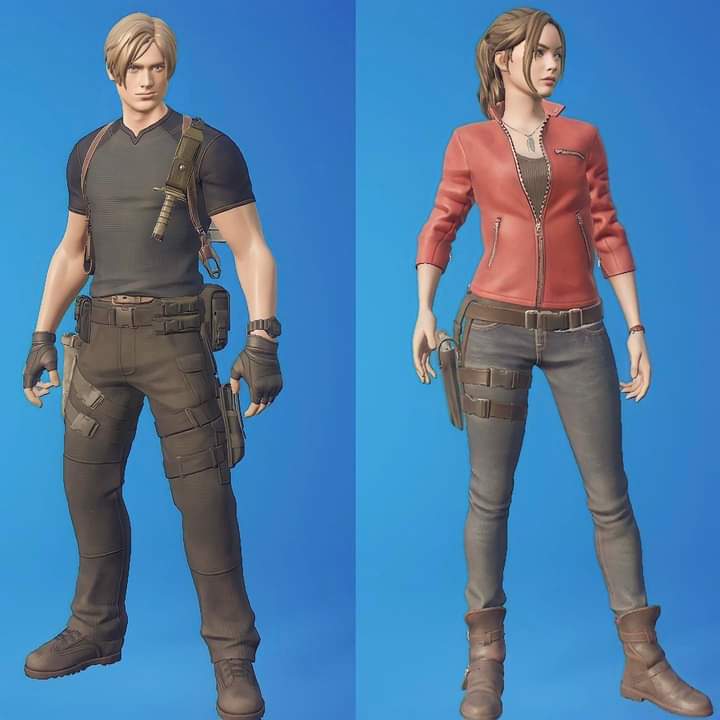 Jimmy_limbo's tweet photo. @kerratokatossa @FortniteGame @FortniteANZ #ResidentEvil #LeonScottKennedy  #ClaireRedfield #Fortnite https://t.co/3NVjECIVhF