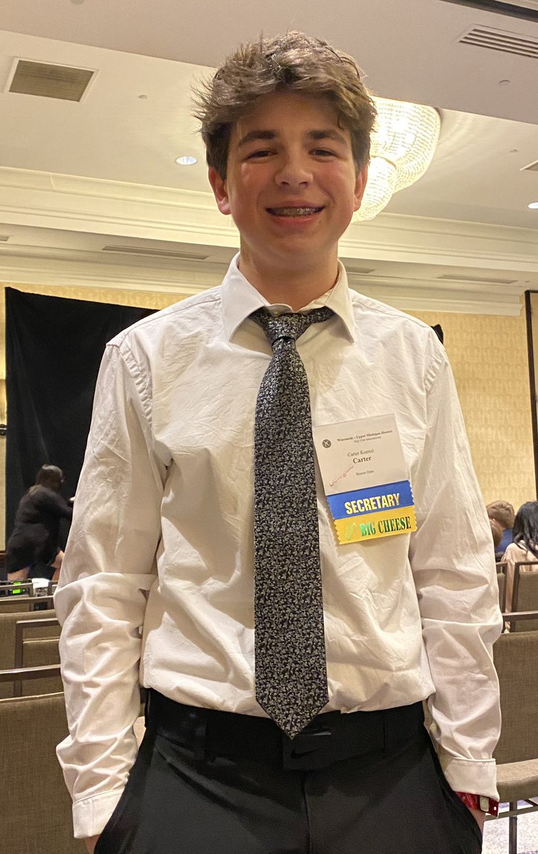 BD_KeyClub's tweet photo. Congrats to BDHS Key Club’s Carter Kuenzi for being elected WIUM Div 3 Lt Gov tonight! This guy’s pumped about his new responsibilities &amp; he’ll be a great resource to the 14 schools he’ll serve!! @WIUMKeyClub #servicematters https://t.co/D17hXz8NhC