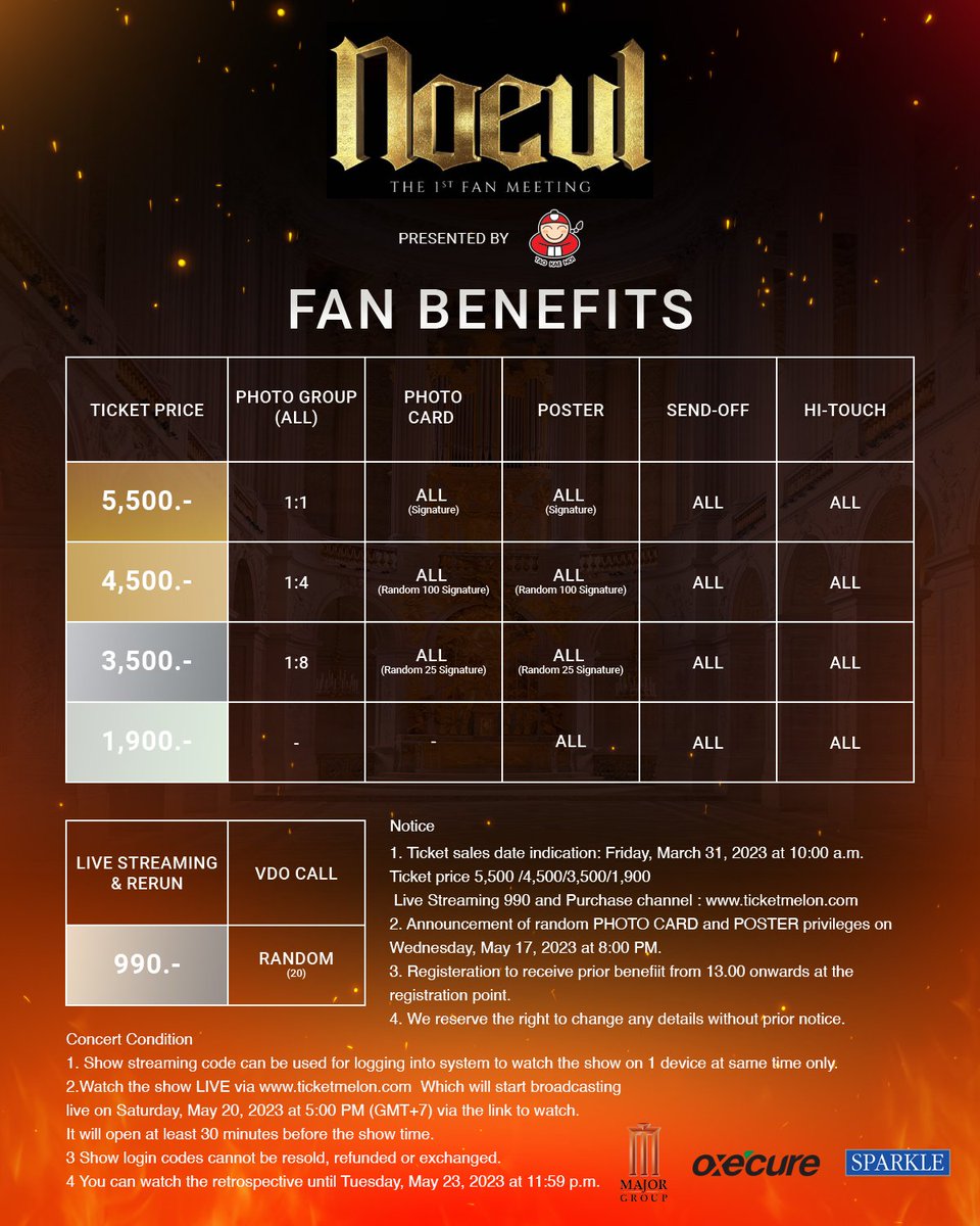 itsMagenta_'s tweet photo. The wait is over!  We would like to invite you to be the prince's important guests.
Let's enjoy the exclusive show and many activities at our important meeting!🤴✨

NOEUL
The 1st Fan Meeting

🗓 20 MAY 2023
 KBank SIAM PIC-GANESHA 
#Noeulnuttarat 
#MagentaBoy 
#NoeulFMTicketDay https://t.co/VwvqqlbKRA