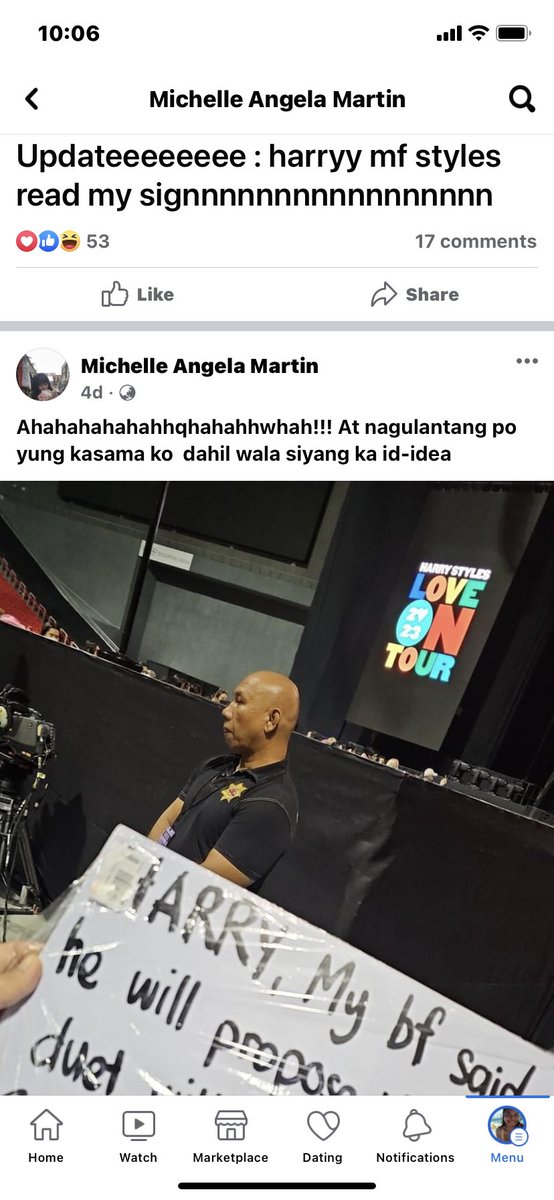 harrypopz's tweet photo. Thank you for ruining it for everyone who is proposing for real during Harry’s concert. He’s gonna have trust issues and its the birthday signs all over again that he had to check ids for it. https://t.co/YV05CnEMaf
