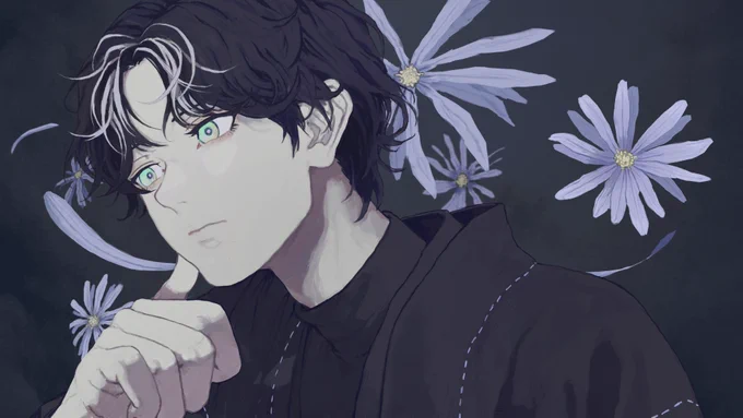海鳴メノウさんの楽曲イラスト担当させて頂きました〜素敵な楽曲とテクニカルなリリックビデオになってます! イラストにアニメーションも付けているので是非動画でご覧下さい〜  