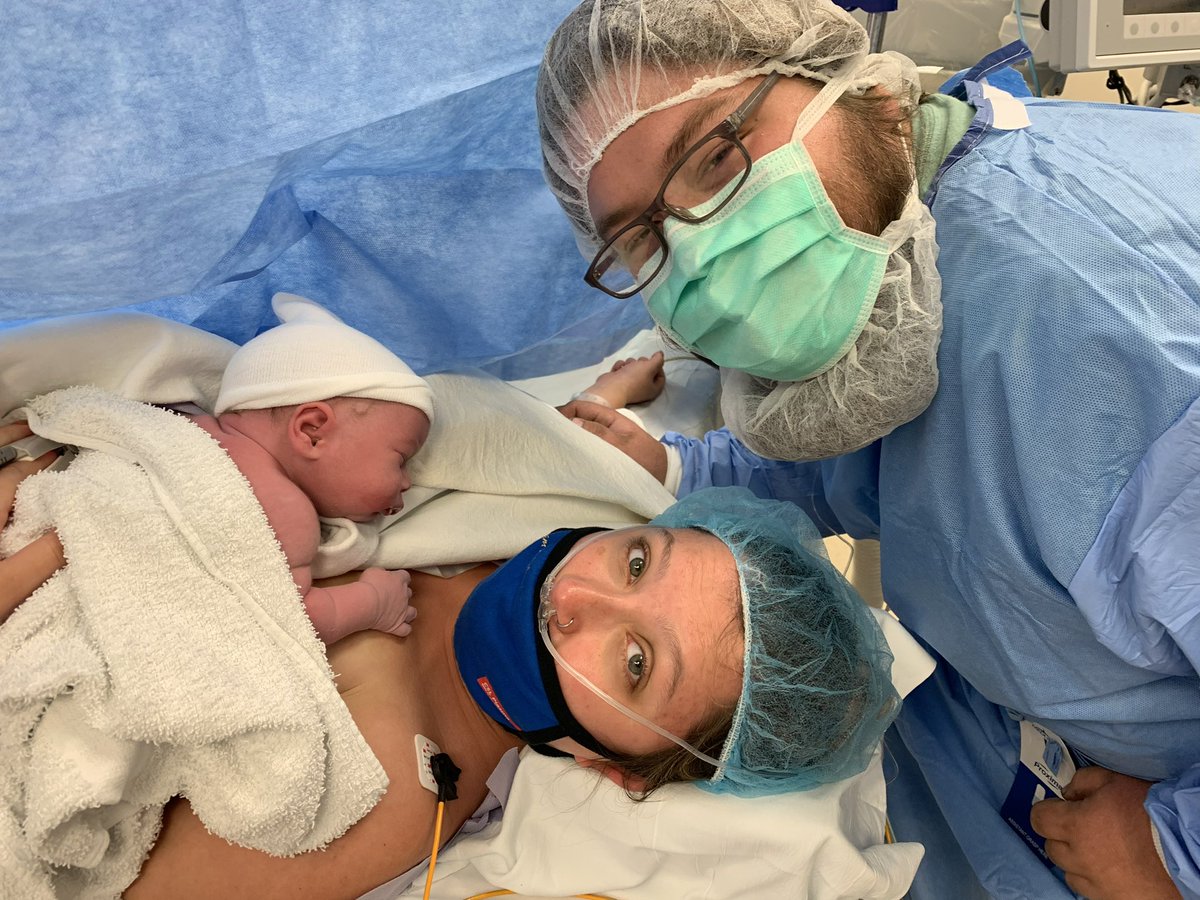brooks_momma's tweet photo. I will never forget my c-section experience🤍 The most amazing and terrifying I’ve ever done🤣🤣 https://t.co/1rdjea2cIM