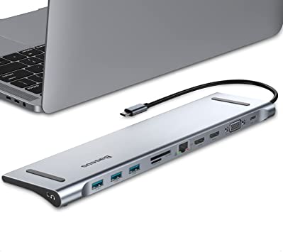 PriceWatcherApp's tweet photo. Price dropped (99,99€ => 78,76€) : Baseus 11 en 1 Hub USB C Station d'accueil Adaptateur USB C Triple Aff... ! 
 https://t.co/WgYiVh5NS3 #leDenicheur #Dealabs https://t.co/q2E9hzF662